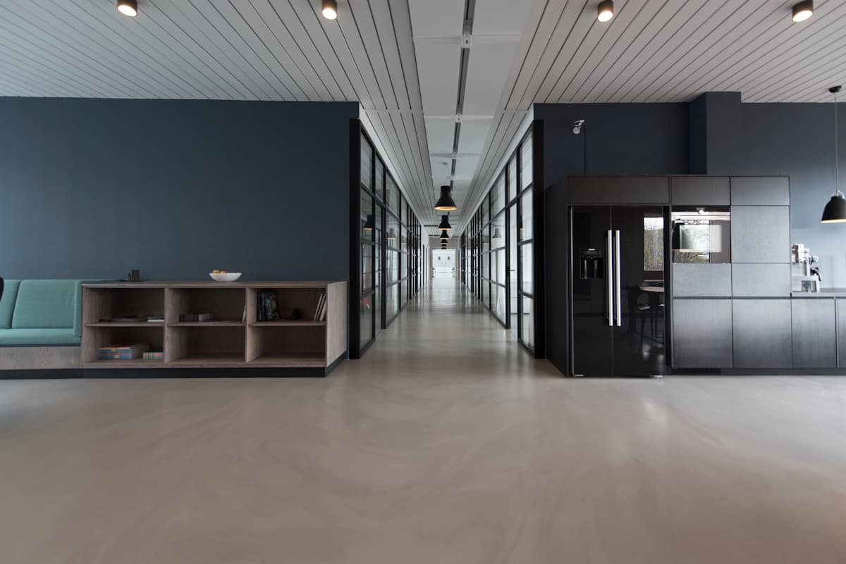 Modern professional law office interior
